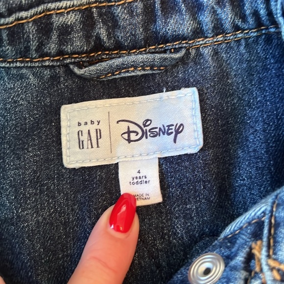 *SOLD* Girls BaBy Gap Disney Minnie Mouse Denim Jacket - Picture 4 of 4